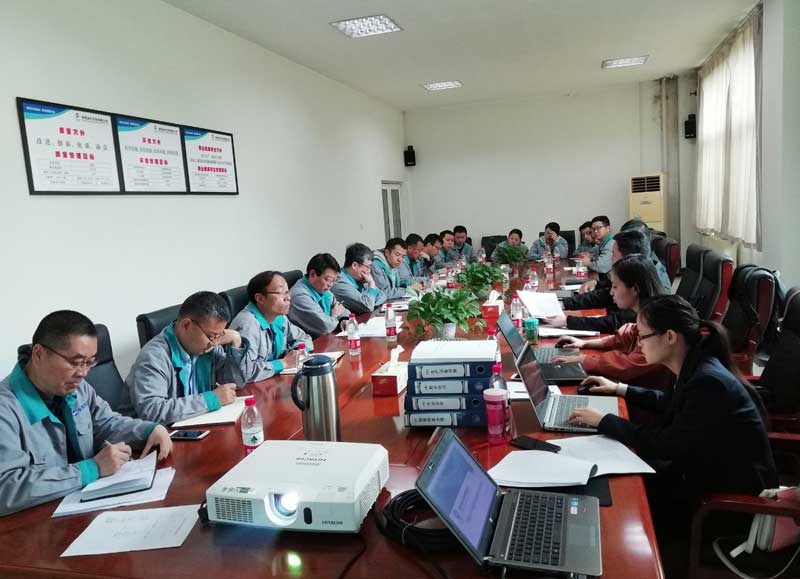 金葉印務(wù)公司順利通過省安全生產(chǎn)標(biāo)準(zhǔn)化（二級(jí)）資質(zhì)評(píng)價(jià)復(fù)審