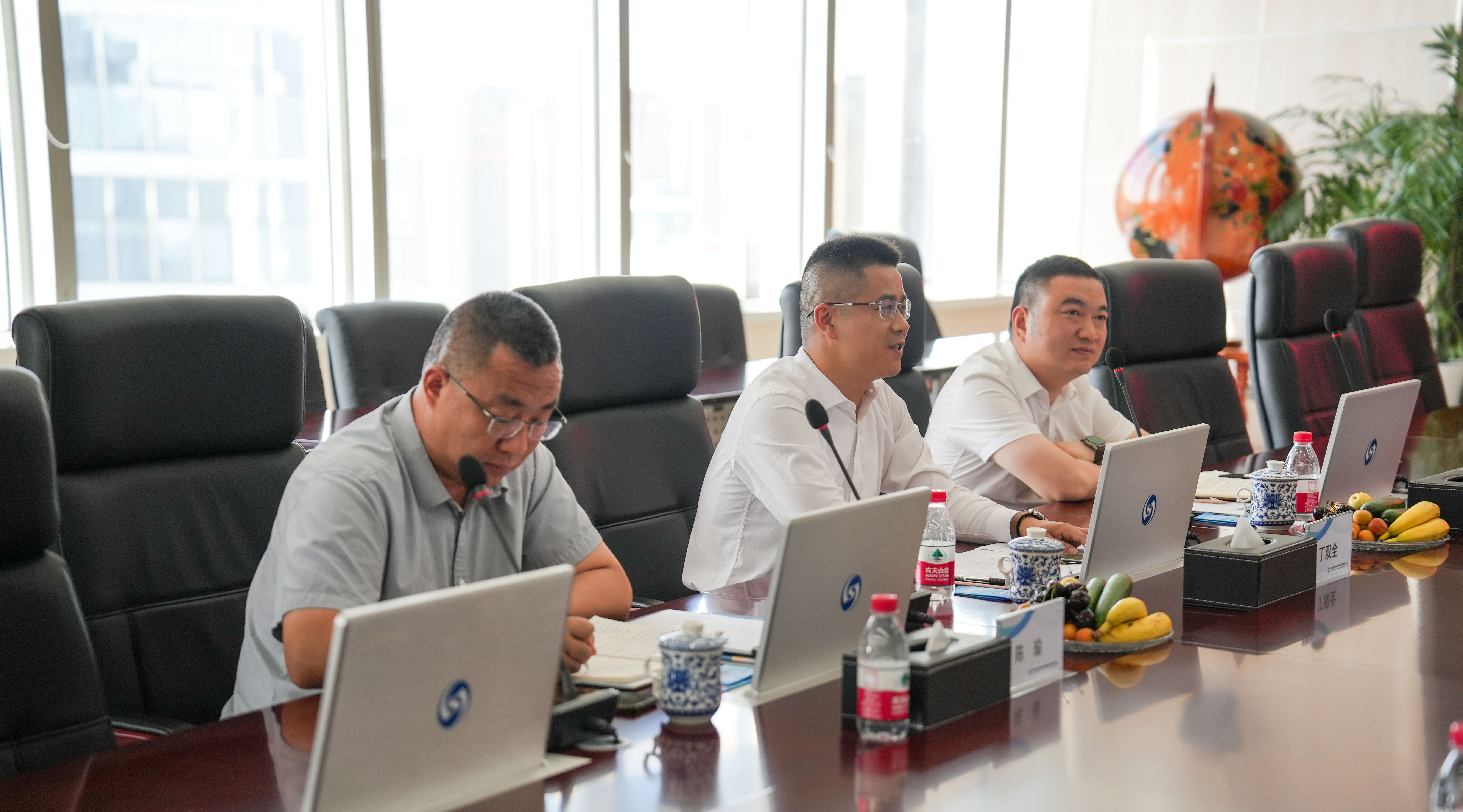 “金葉燦燦 一路向陽”——當(dāng)陽市委常委、副市長丁雙全一行蒞臨集團(tuán)公司考察交流